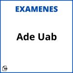 Examenes Ade Uab Resueltos Soluciones