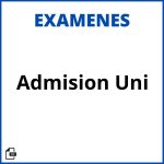 Examenes De Admision Resueltos Uni Soluciones Resueltos