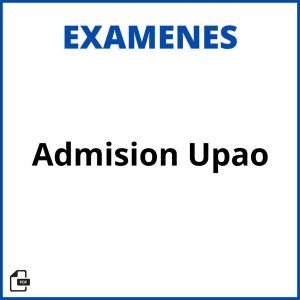 Examen De Admisión Upao 2020 Resuelto Soluciones Resueltos