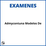 Admycontuna Modelos De Examenes Soluciones Resueltos