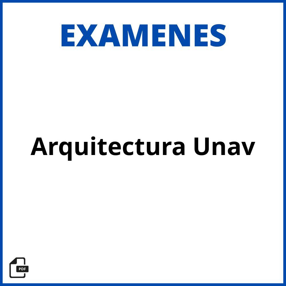 Examenes Arquitectura Unav