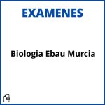 Examen Biologia Ebau Murcia Soluciones Resueltos