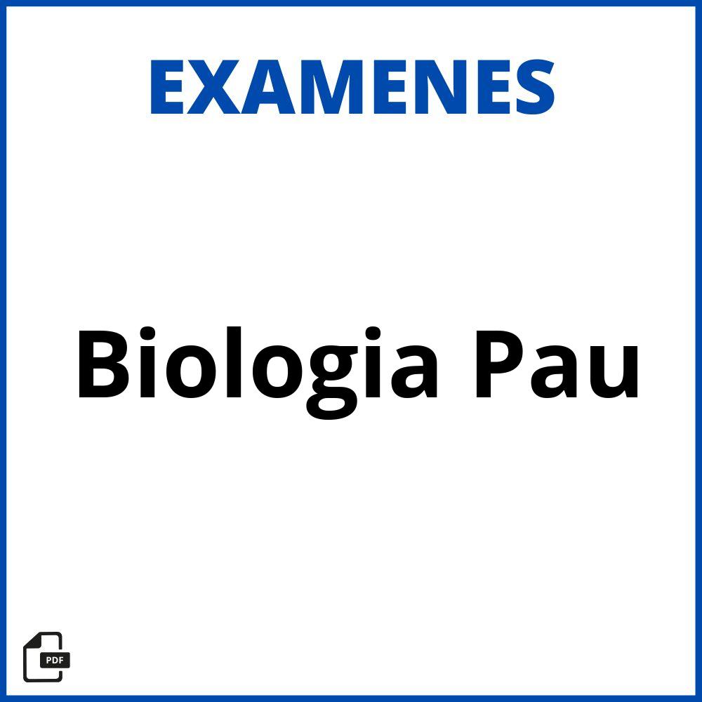 Examenes Biologia Pau