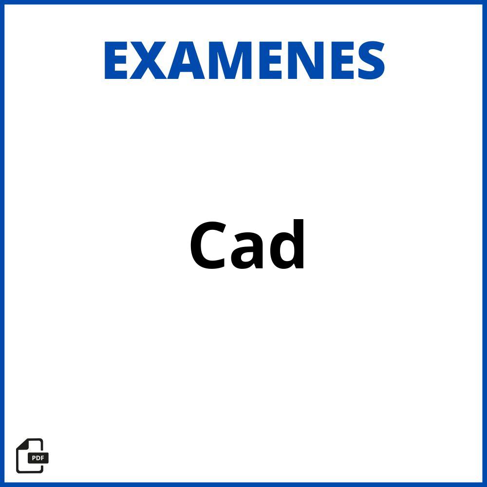 Examen Cad