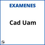 Examen Cad Uam Resueltos Soluciones