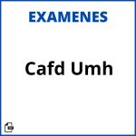 Examenes Cafd Umh Resueltos Soluciones