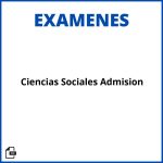 Ciencias Sociales Examen De Admision Resueltos Soluciones