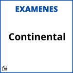 Examen Continental Resueltos Soluciones