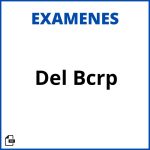 Examen Del Bcrp Resueltos Resueltos Soluciones