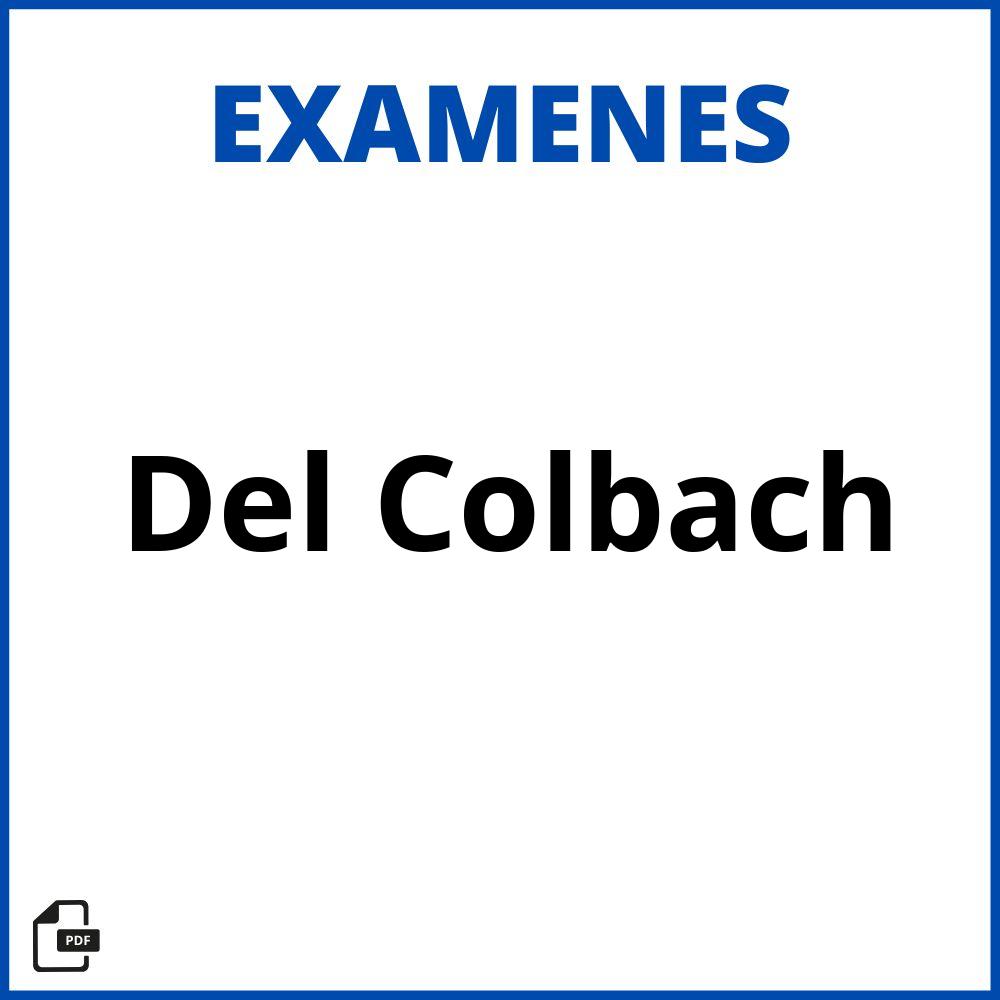 2024 Examen Del Colbach