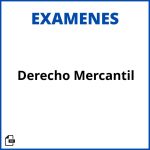 Examen De Derecho Mercantil Soluciones Resueltos