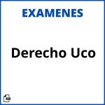 Examenes Derecho Uco Resueltos Soluciones