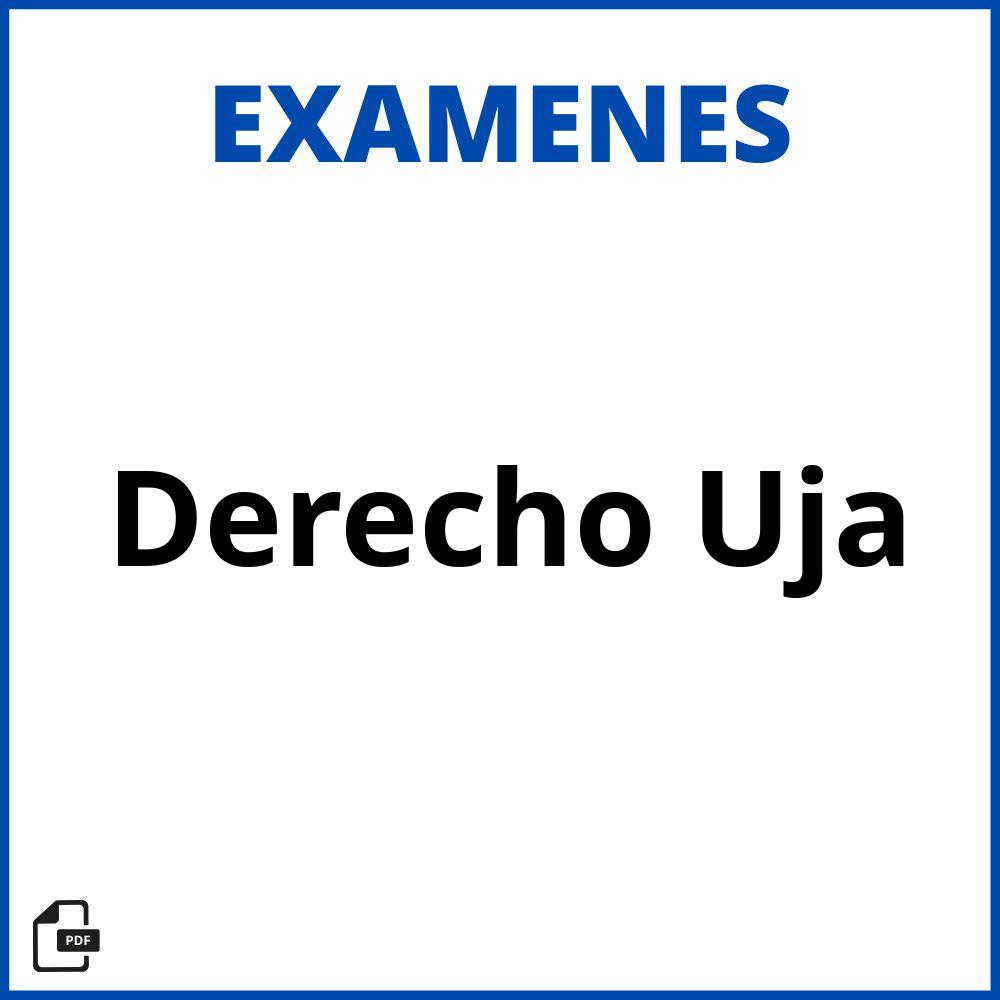 Examenes Derecho Uja