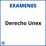 Examenes Derecho Unex Resueltos Soluciones