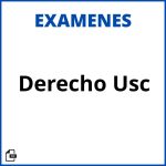 Examenes Derecho Usc Soluciones Resueltos