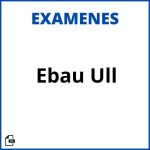 Examenes Ebau Ull Resueltos Soluciones