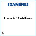 Examen De Economia 1 Bachillerato Resueltos Soluciones