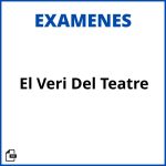 El Verí Del Teatre Examen Soluciones Resueltos