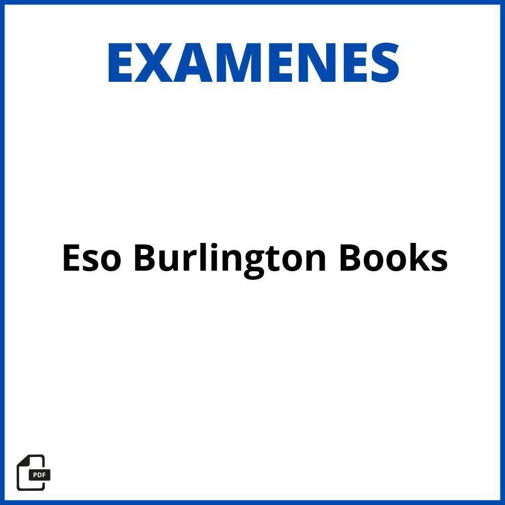 Eso Burlington Books Examenes