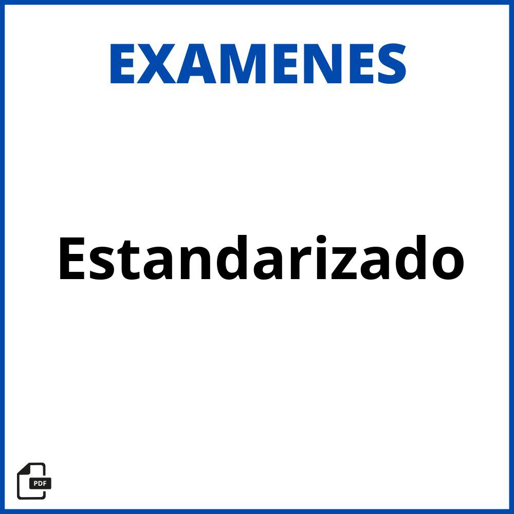 Examen Estandarizado