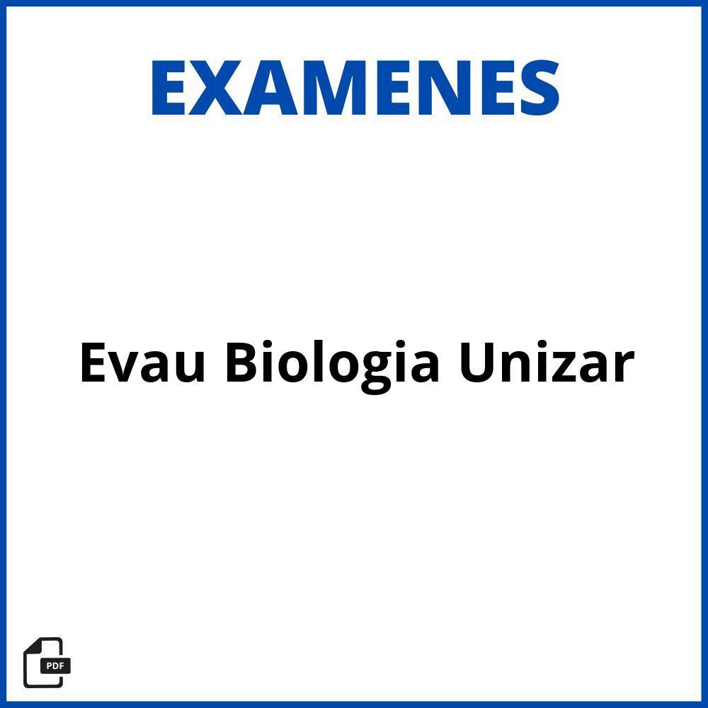 Examenes Evau Biologia Unizar