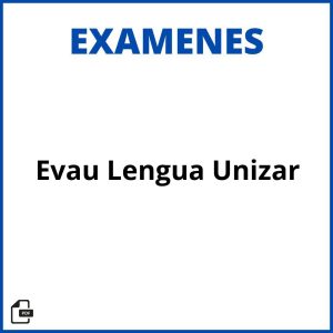 Examen Evau Lengua Unizar Resueltos Soluciones