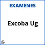 Examen Excoba Ug Resueltos Soluciones