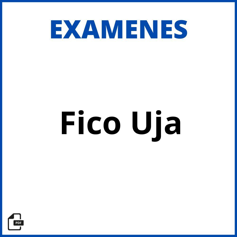 Examenes Fico Uja