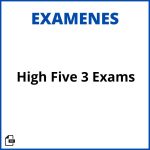 High Five 3 Exams Pdf Soluciones Resueltos