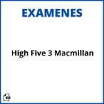 High Five 3 Macmillan Examenes Soluciones Resueltos