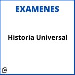 Examen De Historia Universal Soluciones Resueltos