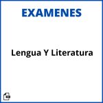 Examen De Lengua Y Literatura Soluciones Resueltos