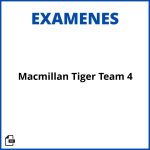 Macmillan Tiger Team 4 Examenes Soluciones Resueltos