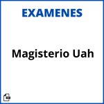 Examenes Magisterio Uah Resueltos Soluciones