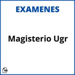 Examenes Magisterio Ugr Resueltos Soluciones