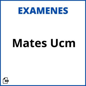 Examenes Mates Ucm Soluciones Resueltos