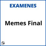 Memes Examen Final Soluciones Resueltos