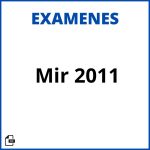 Examen Mir 2011 Resueltos Soluciones