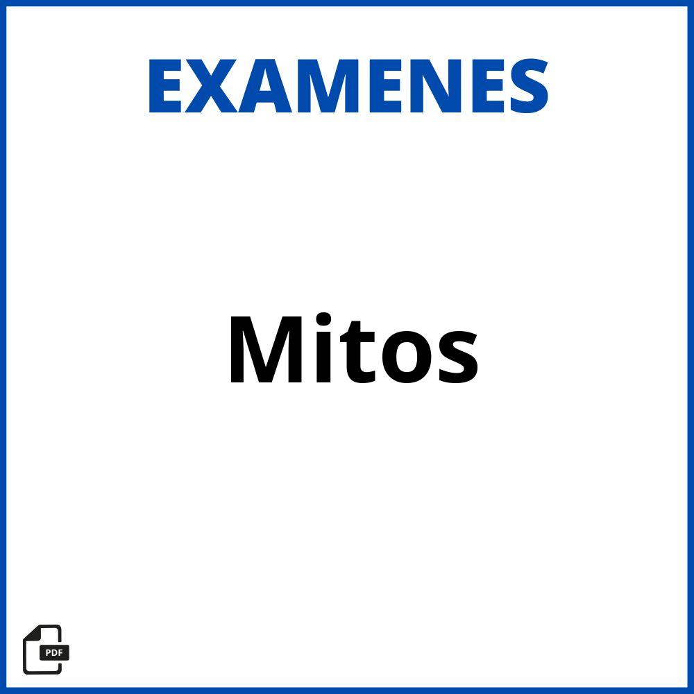 Evaluacion De Mitos