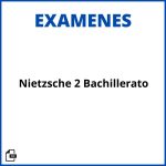 Examen Nietzsche 2 Bachillerato Soluciones Resueltos