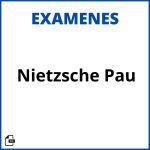 Nietzsche Examen Pau Resuelto Soluciones Resueltos