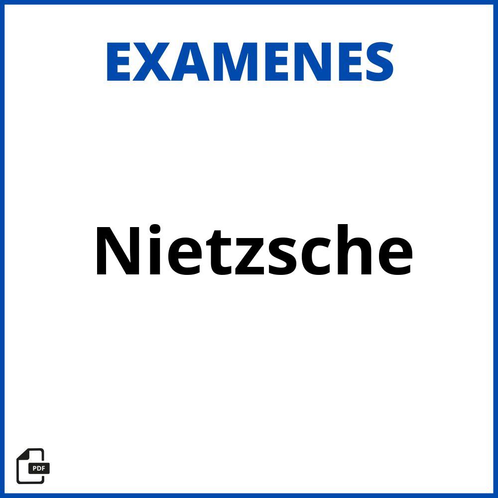 Examen De Nietzsche