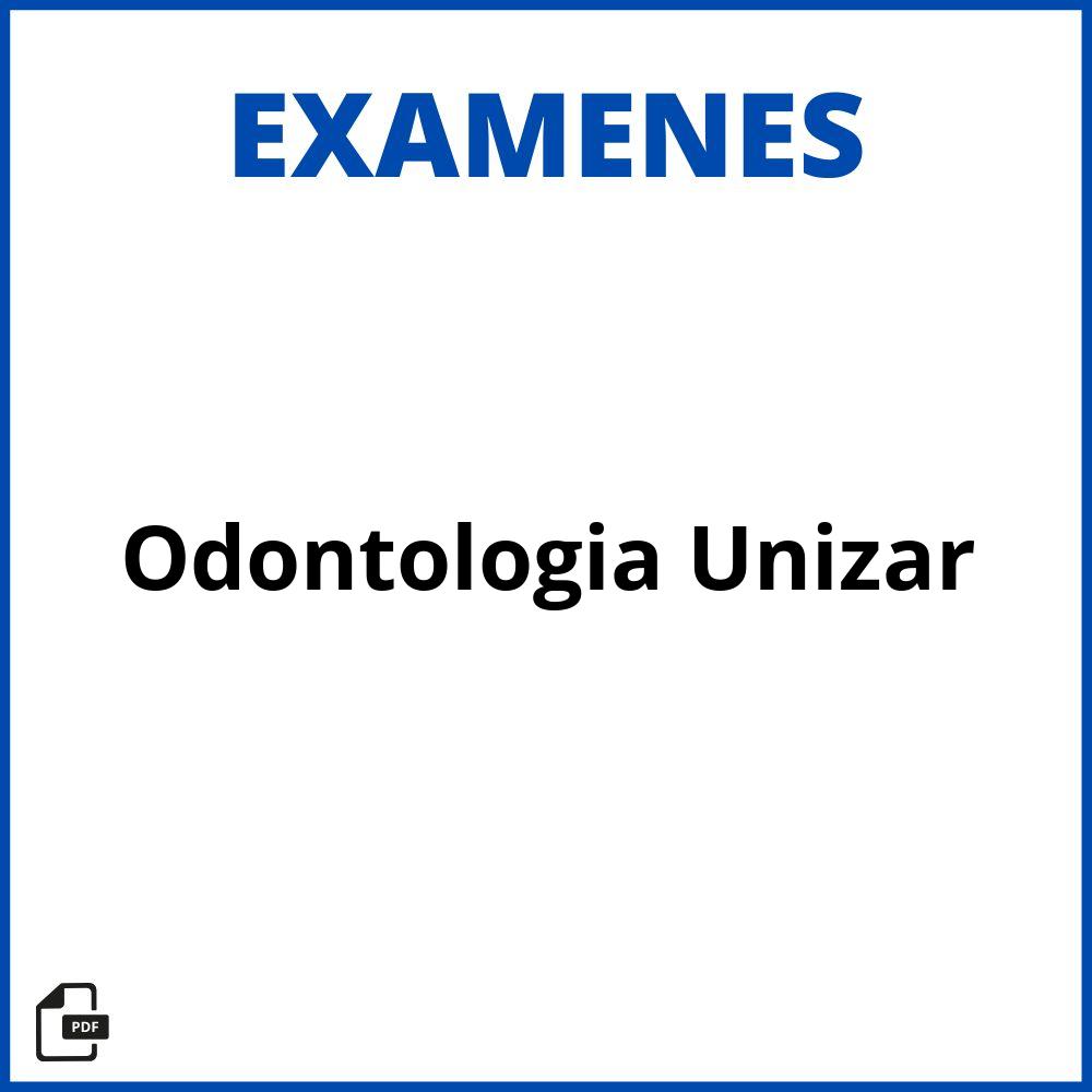 Examenes Odontologia Unizar