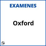 Examen Oxford Resuelto Soluciones Resueltos