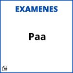 Examen Paa Resuelto 2023 Resueltos Soluciones