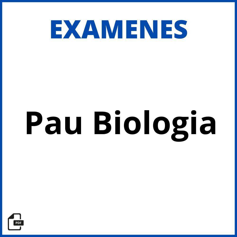 Examen Pau Biologia