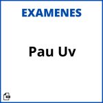 Examenes Pau Uv Resueltos Soluciones