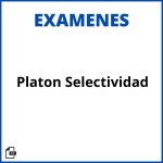 Examen Platon Selectividad Soluciones Resueltos