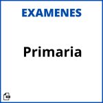 Examenes De Evaluacion Primaria Soluciones Resueltos