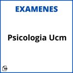 Examenes Psicologia Ucm Soluciones Resueltos